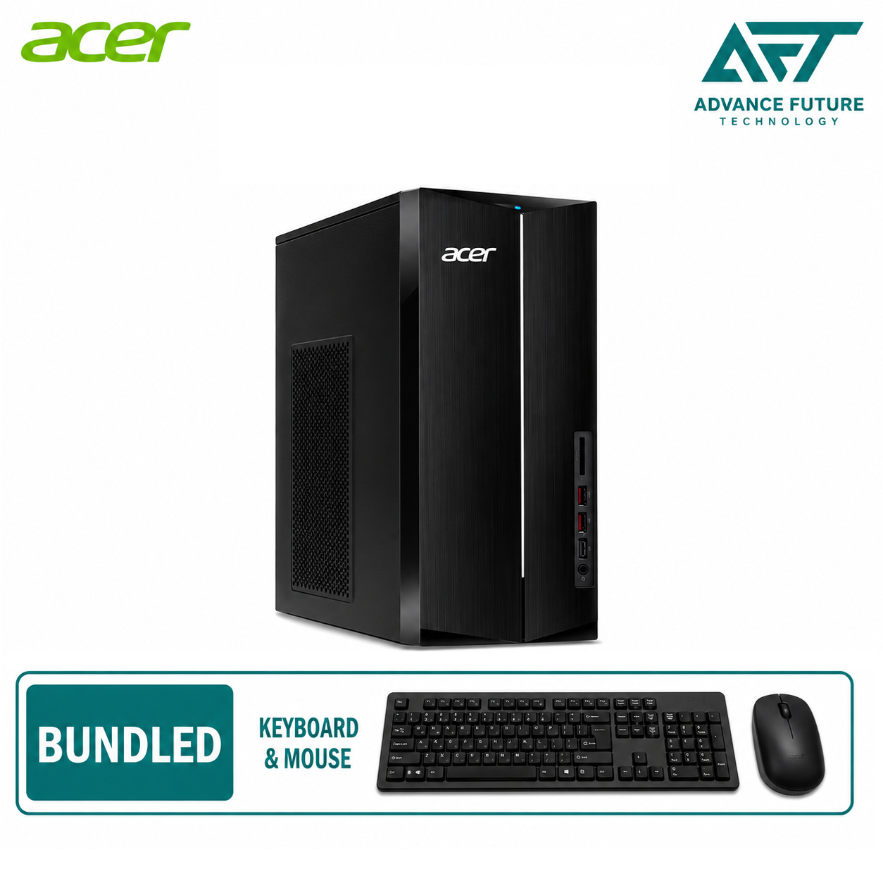 Acer Aspire TC-1860-265W11 Desktop PC ( Intel Core Ultra 7 265, 8GB, 512GB SSD, Intel, W11 )