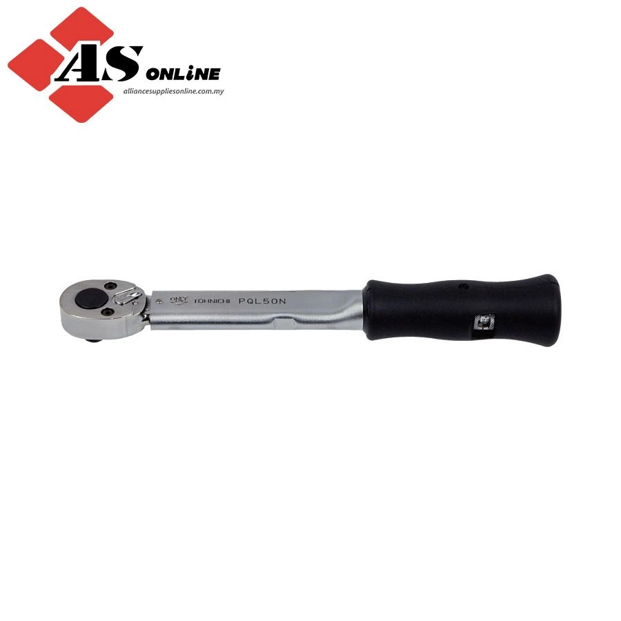 TOHNICHI PQL Ratchet Head Type Pre-lock Torque Wrench / Model: PQL50N