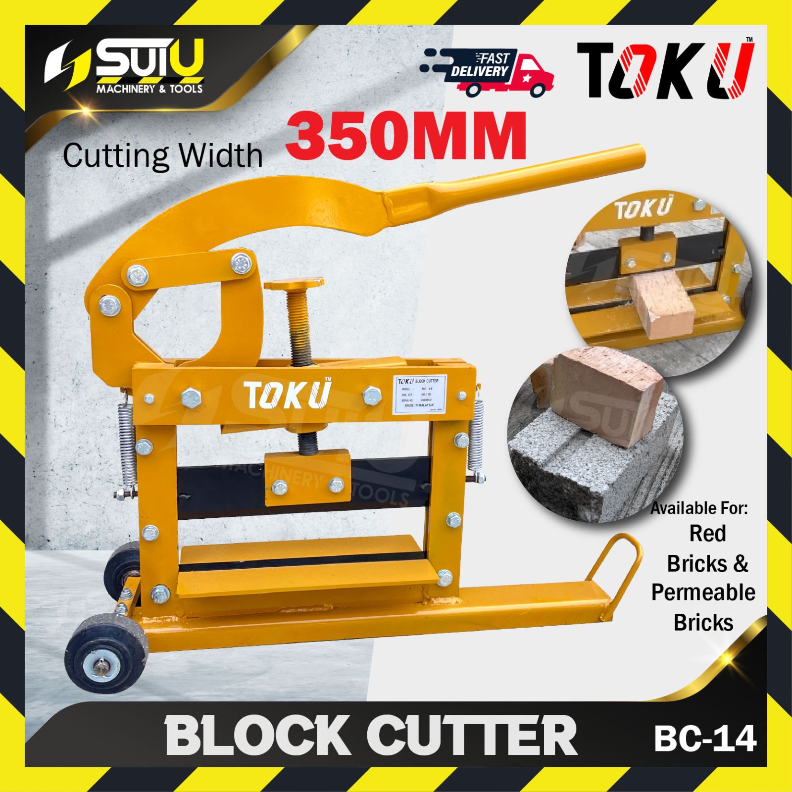 TOKU BC-14 / BC14 Pemotong Blok / Block Cutter 350MM