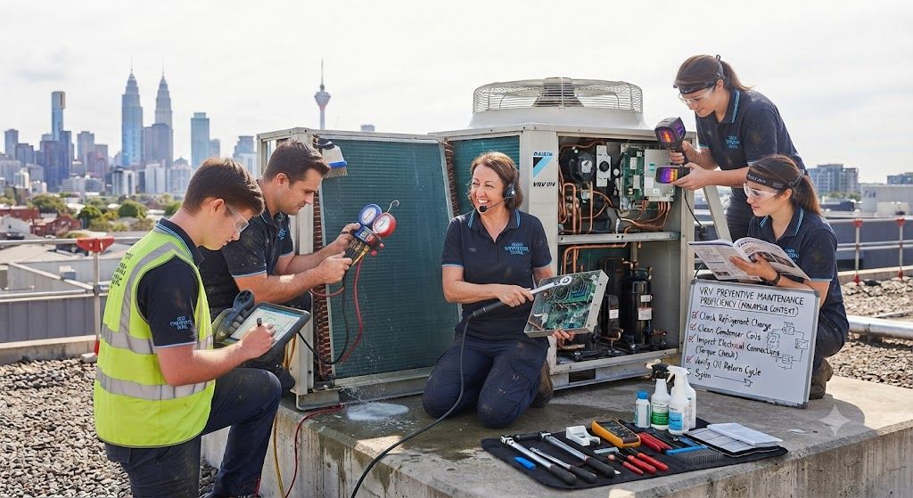 VRV system maintenance Malaysia training