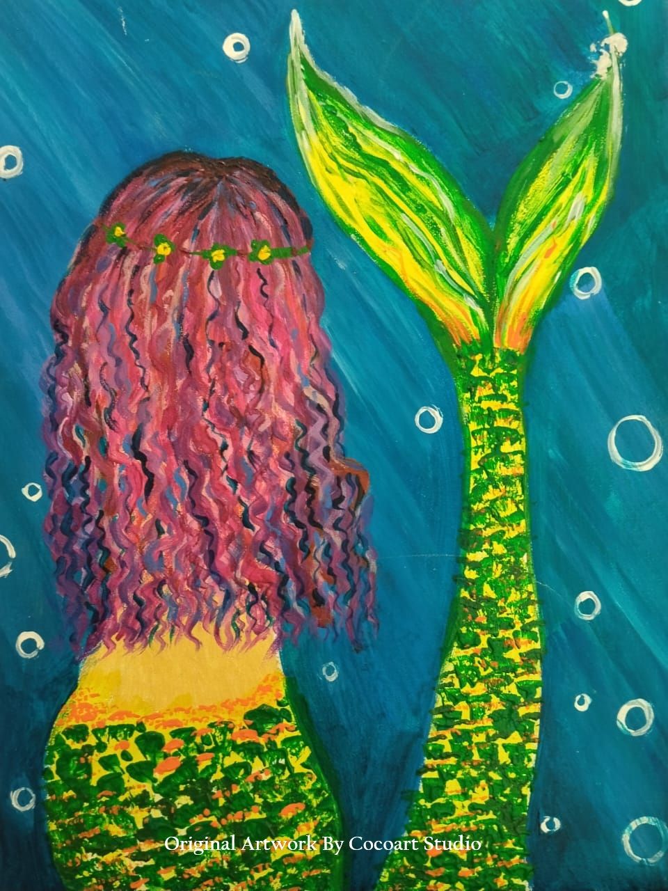 Canvas Painting Acrylic  (Fantasy Painting)