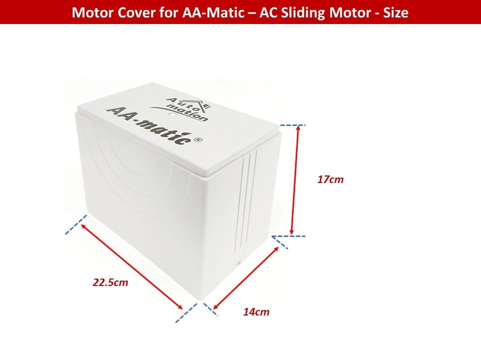 Autogate Sliding Motor Cover forAA-Matic AC Sliding - Motor Top Cover
