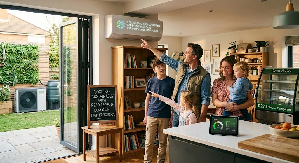 R290 energy-efficient cooling solutions