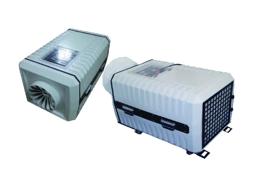 Negative Pressure Particle Extraction & Disinfection