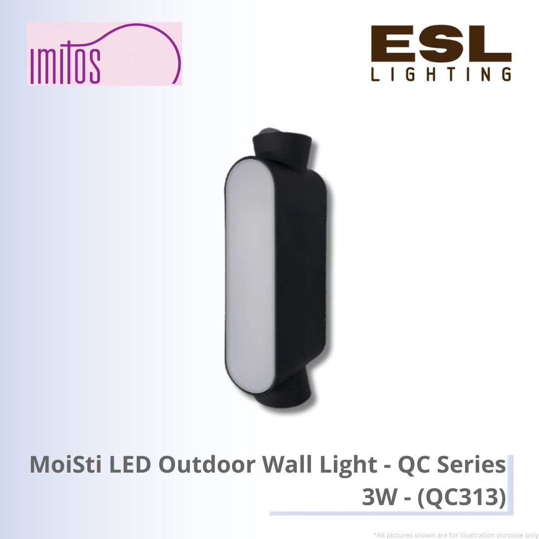 IMITOS MoiSti LED Outdoor Wall Light 3W - QC313