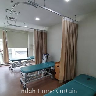 Hospital Curtain Heavy Duty Track Installation @ Aurelius Hospital Nilai