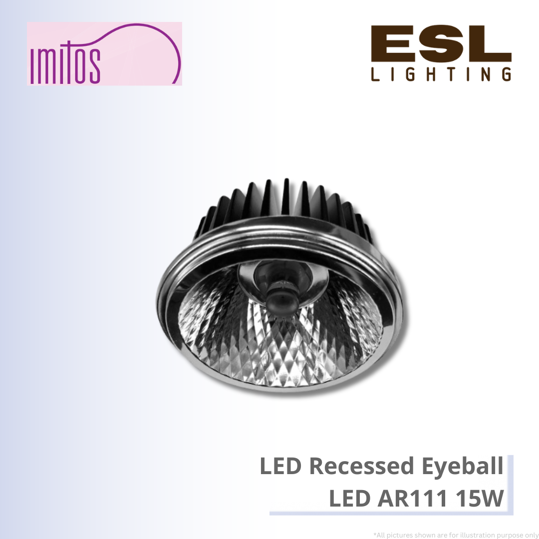 IMITOS LED Recessed Eyeball - LED AR111 15W
