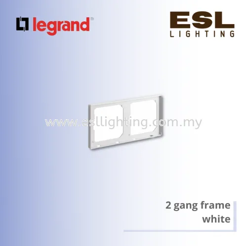 Legrand Galion™  2 gang frame  white