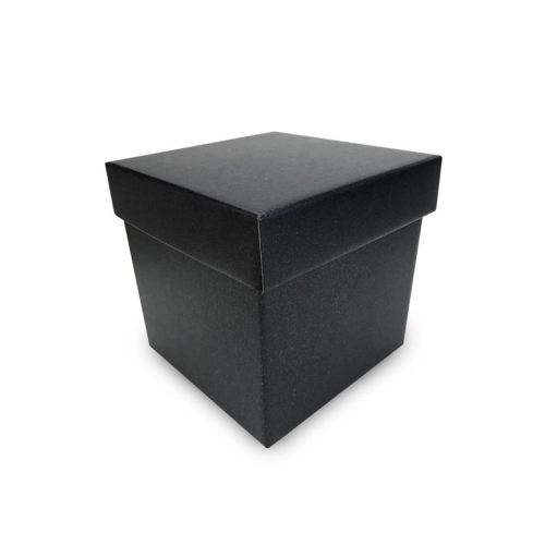 Square Storage Box (Plain), Black SSBP02