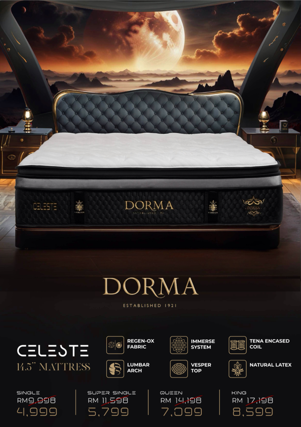 Dorma Celeste – Plush & Supportive Bliss