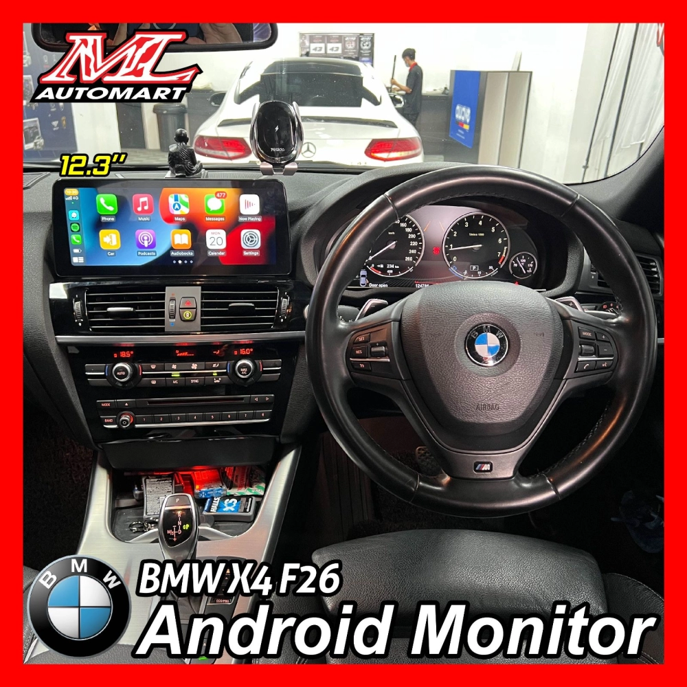 BMW X4 F26 Android Monitor (12.3")