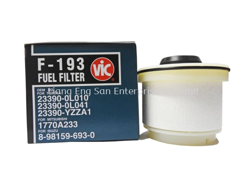 F-193 TOYOTA / MITSUBIHSI / ISUZU FUEL FILTER