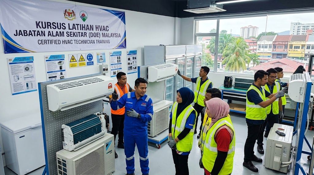 DOE approved HVAC training Malaysia