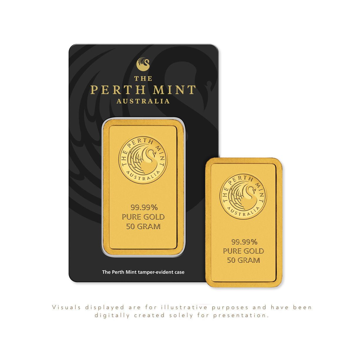 The Perth Mint | Kangaroo Gold Minted Bar Au999.9 (10g)