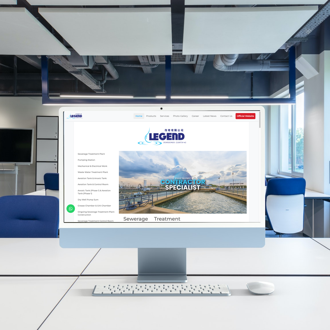 Engineering & Industrial Solutions Web Design | SEO | Digital Marketing | Selangor