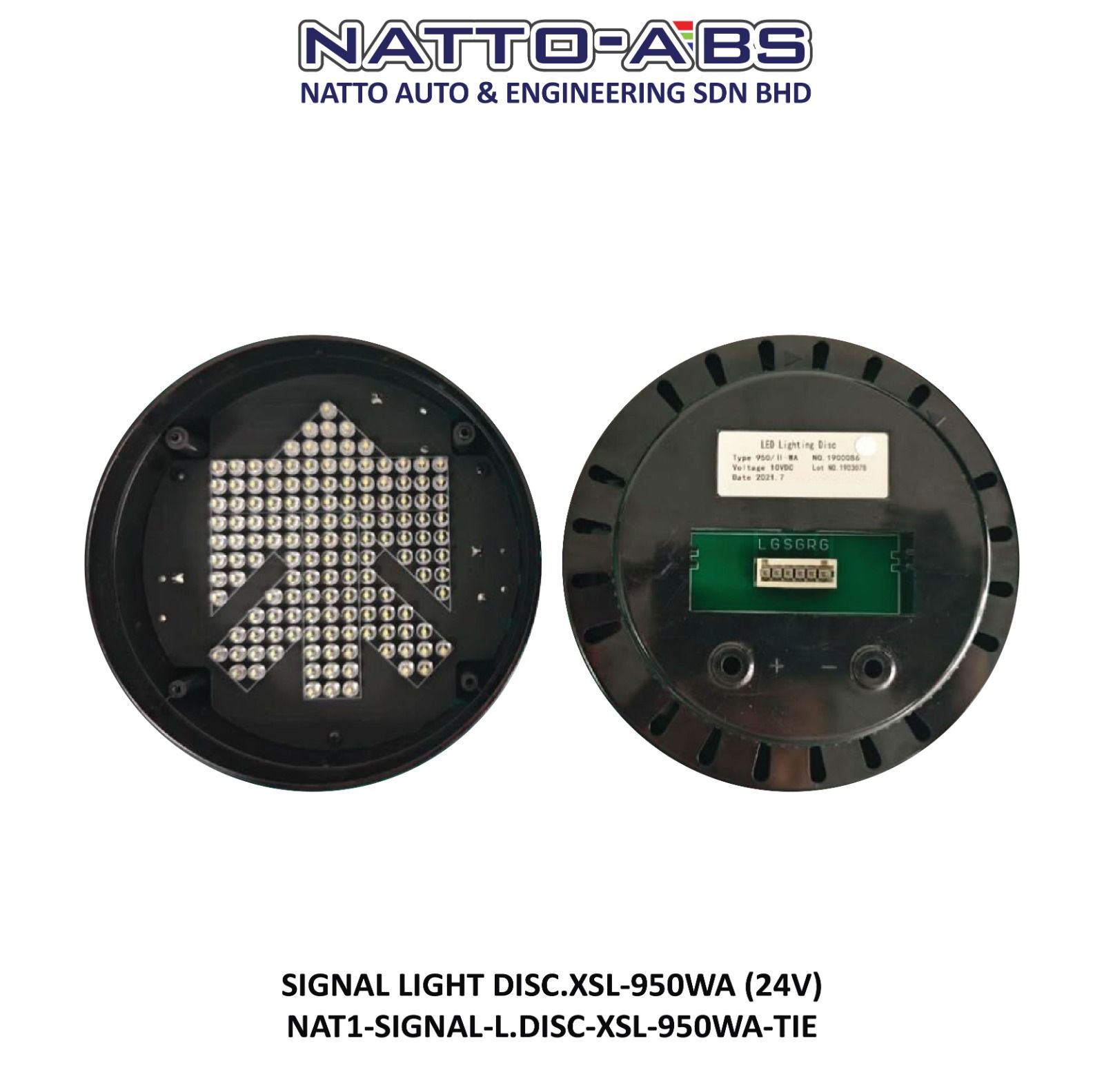 Signal Light DISC.XSL-950WA (24V)