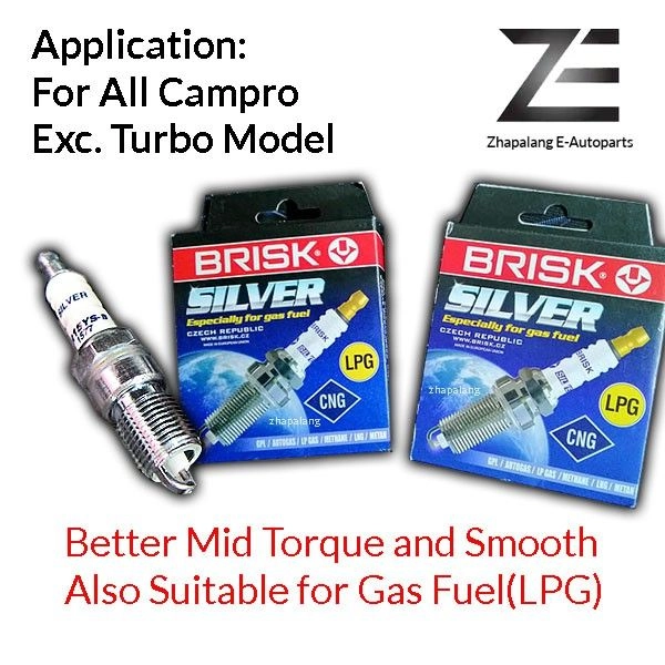 Brisk Silver Performance Spark Plug For Campro Gen 2 Preve Saga Blm ...