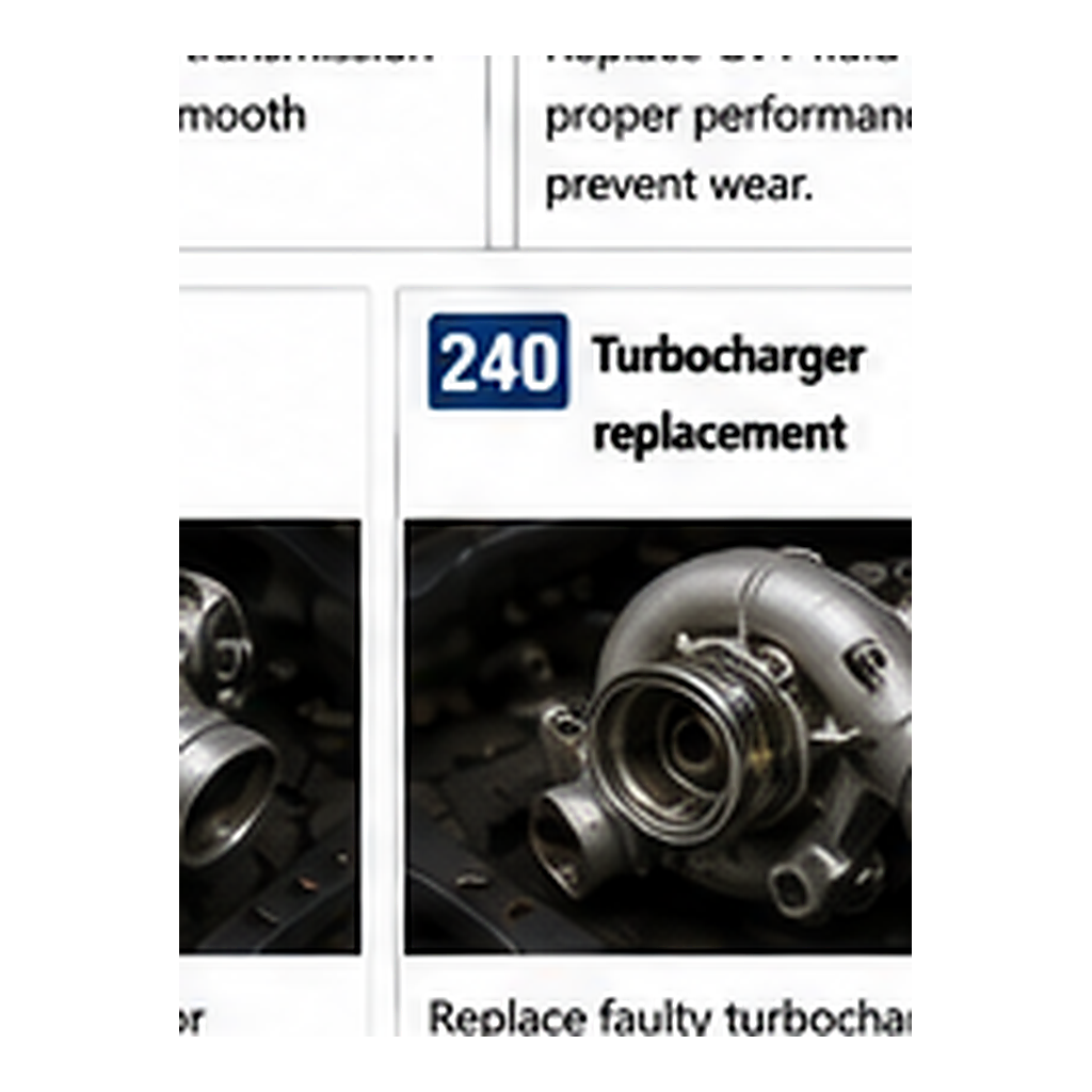 Turbocharger Inspection