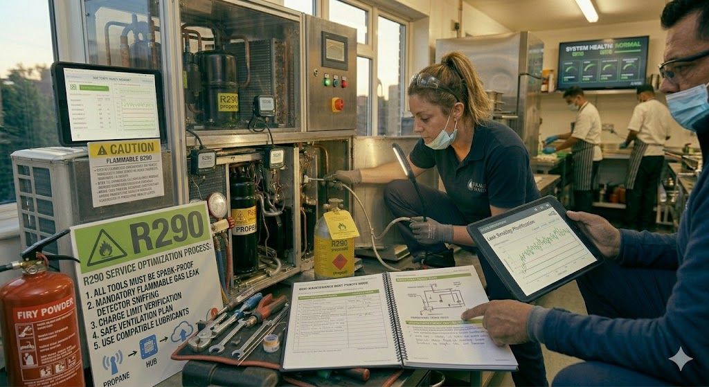R290 system maintenance best practices