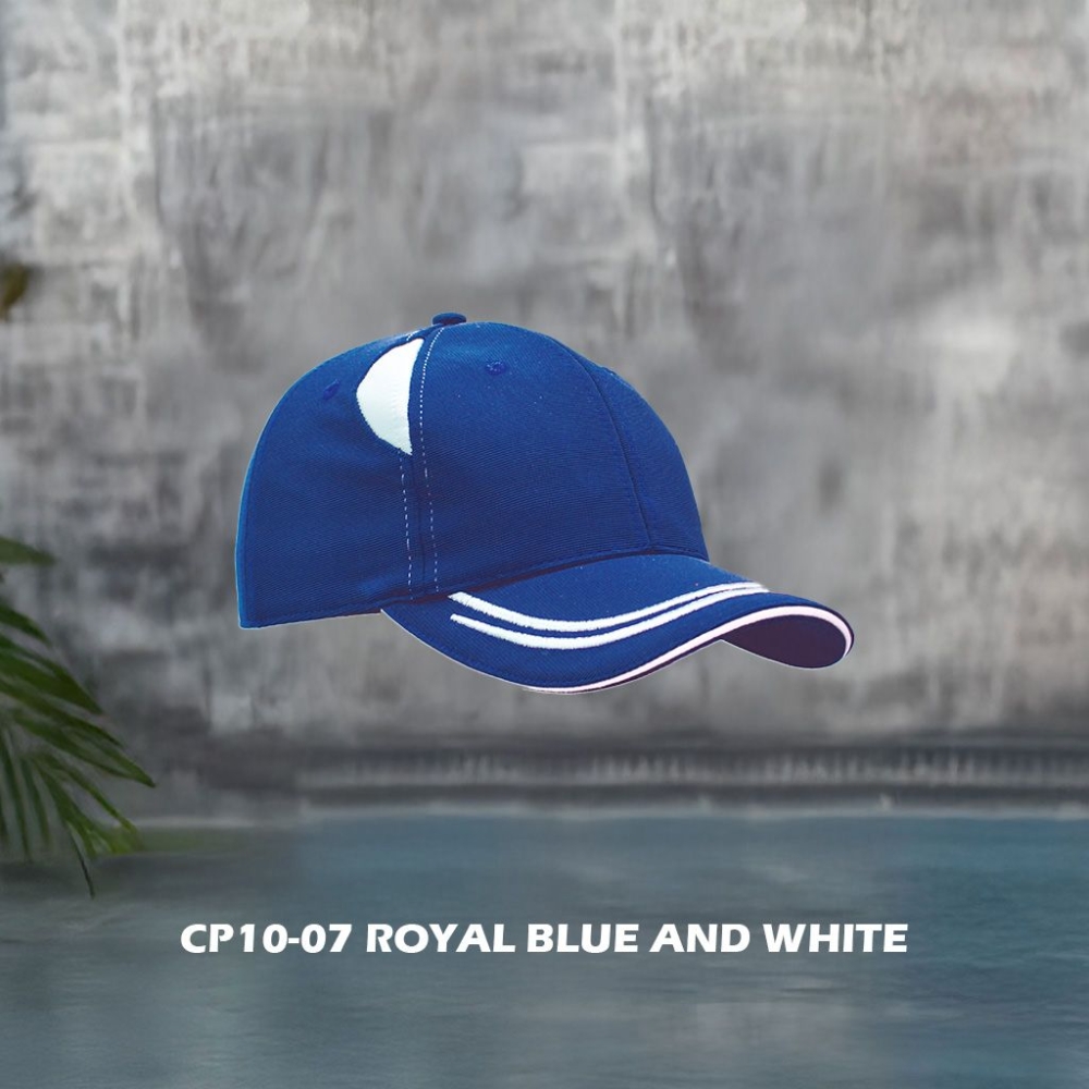 CP10-07 Royal Blue and White