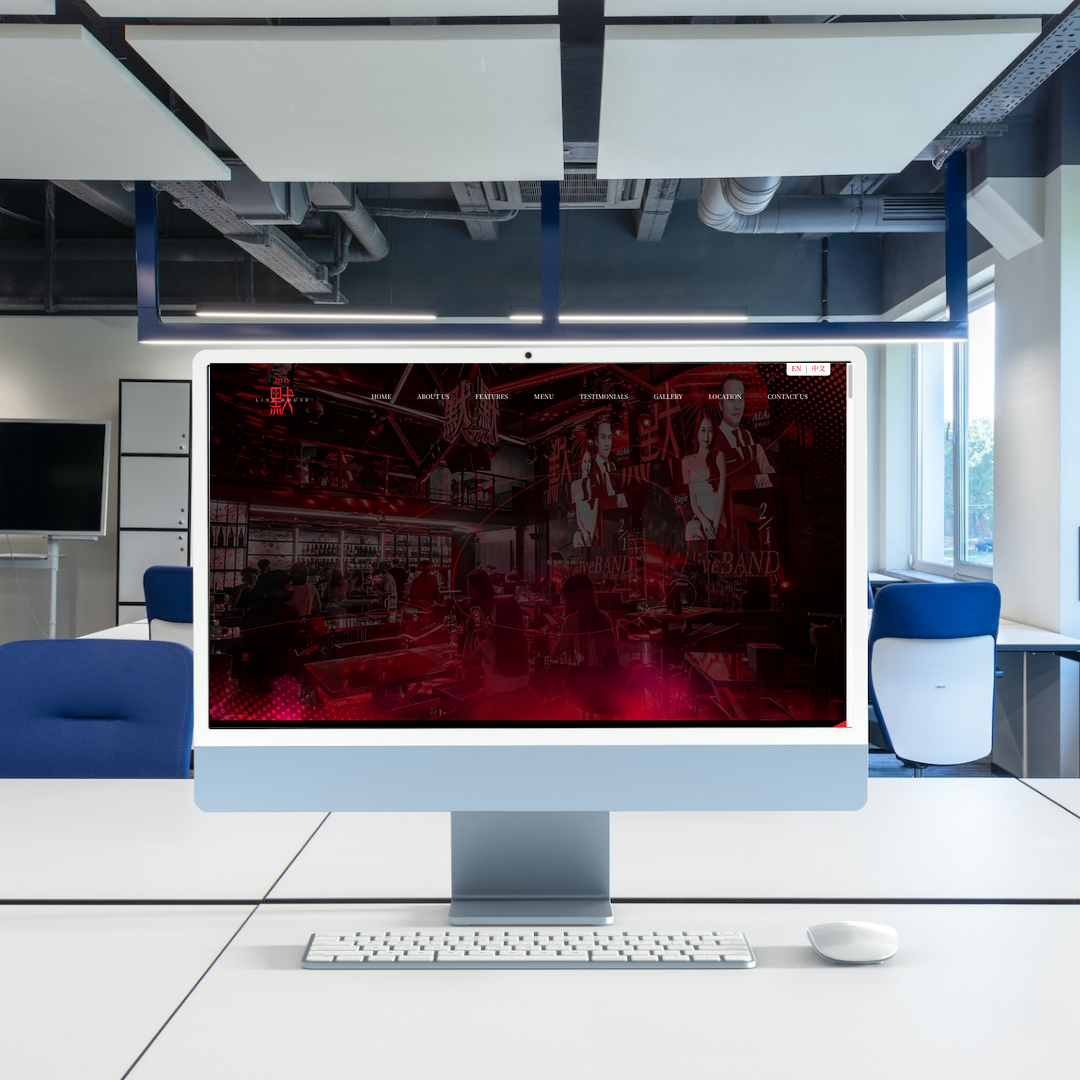 M貌 Livehouse Website Design & SEO Case Study | Pub in Johor