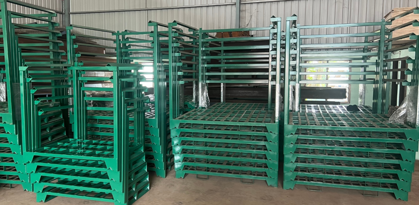 Industrial Pallet Tainer Supplier Malaysia | Heavy Duty Steel Storage Cage