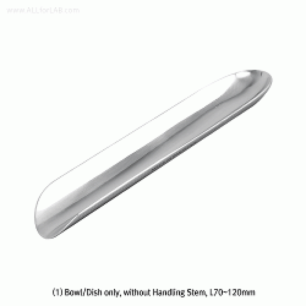 Weighing Scoop, with or without Handling Stem, L70~250mmNon-magnetic 18/10 Stainless-steel, Rustless