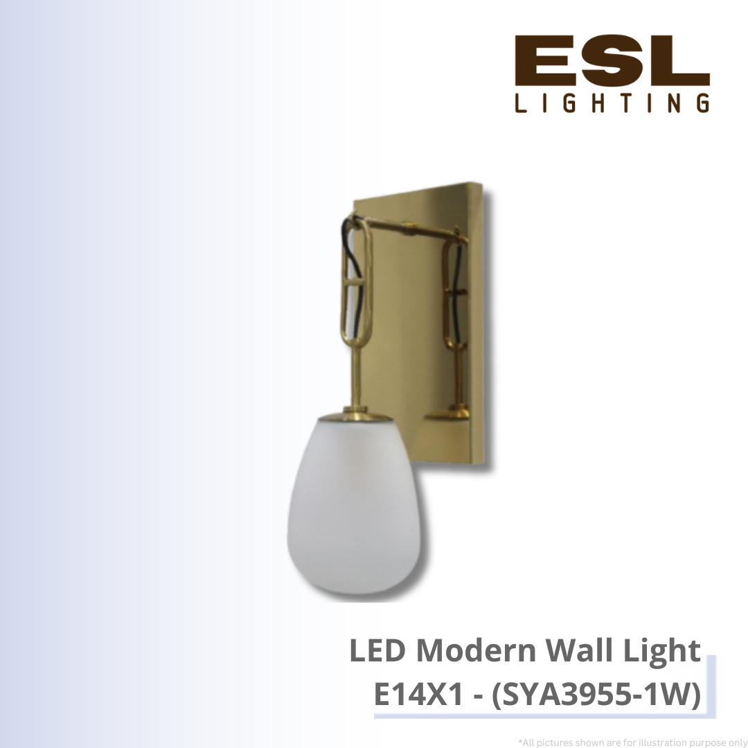 LED Modern Wall Light E14X1 - SYA3955-1W
