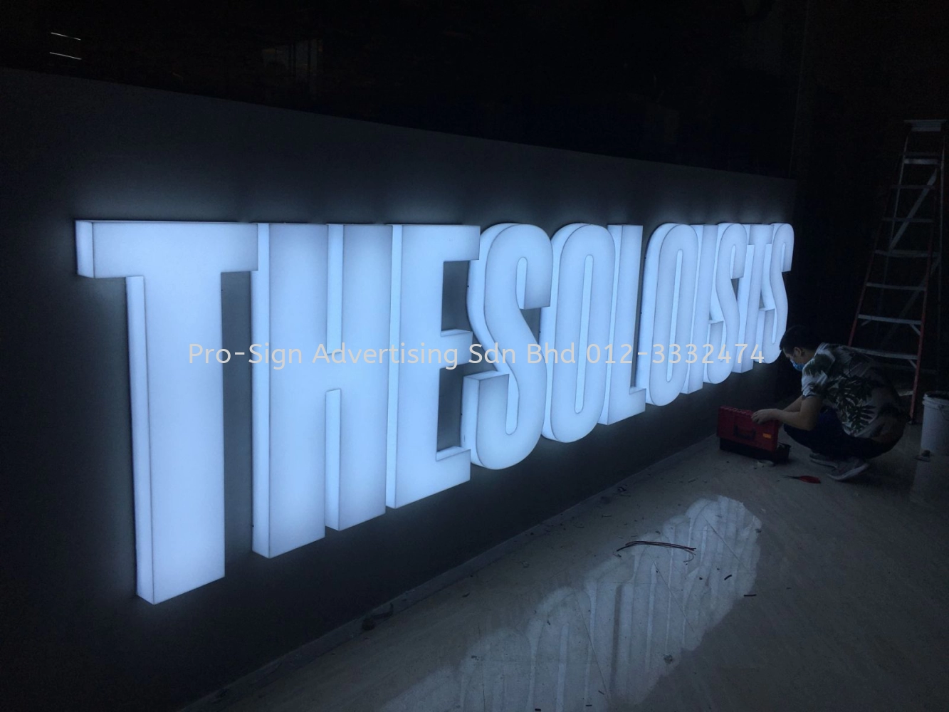 ACRYLIC BOX UP LED FRONT LIT (THE SOLOISTS, GENTING, 2020)