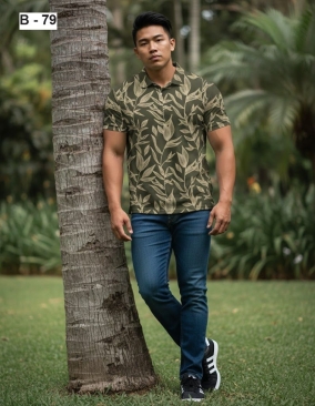 Custom Batik Sublimation T-Shirt