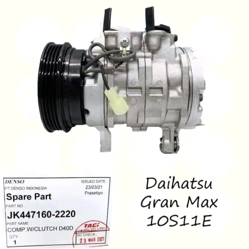 Denso A/C Compressor (Daihatsu Gran Max 10S11E)