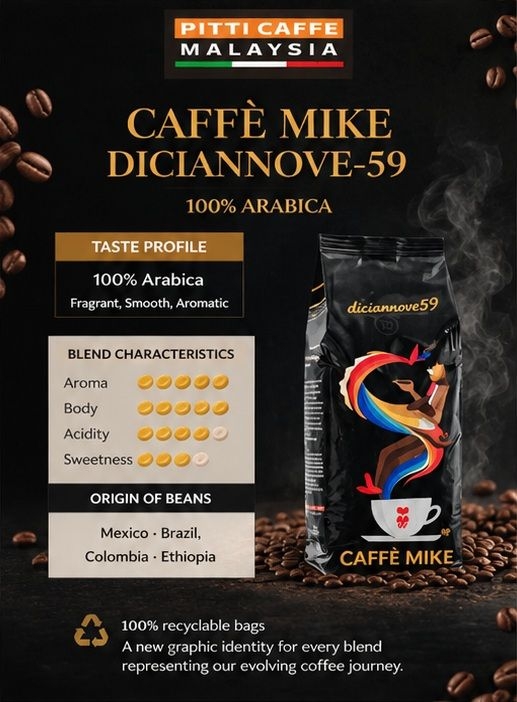 CAFFE MIKE 100% Arabica Diciannove-59