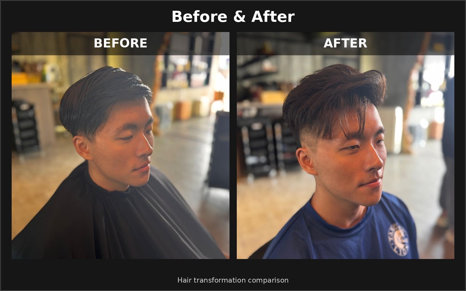 Male High Taper Fade