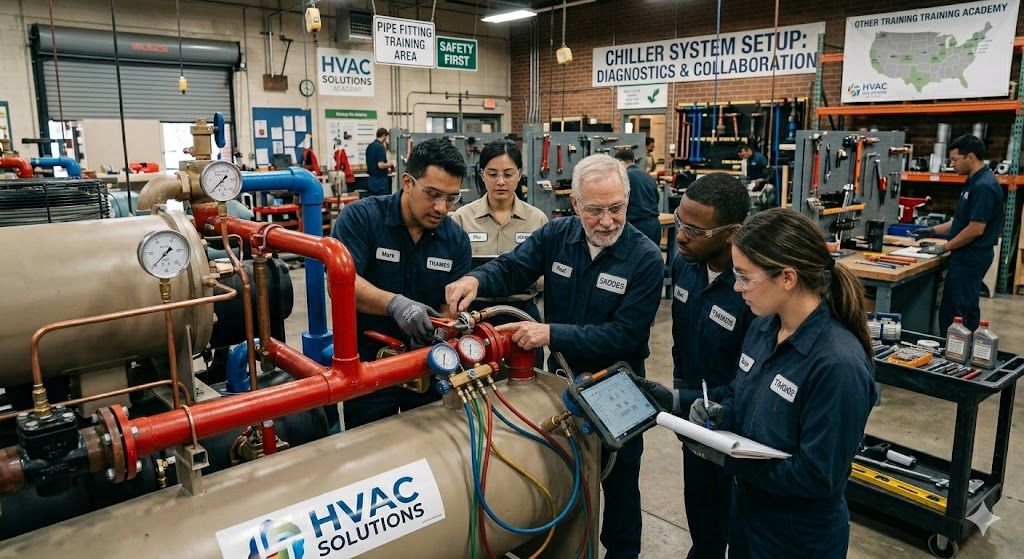 Chiller system setup course