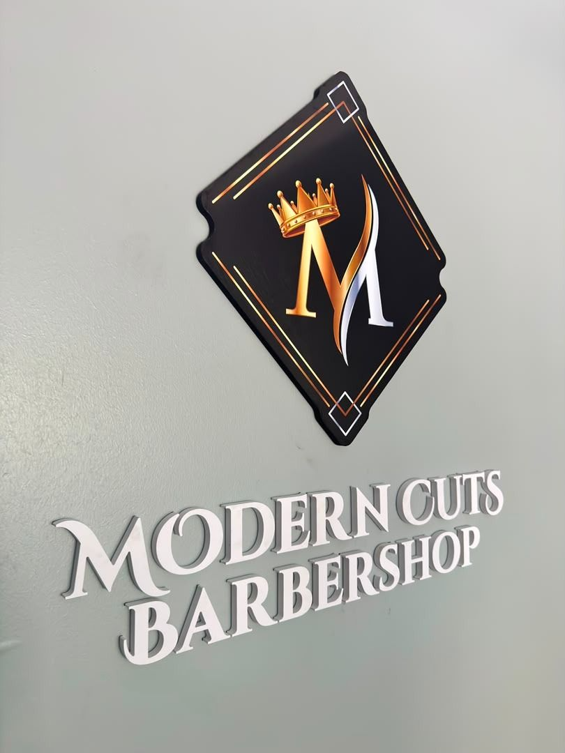 BARBERSHOP - PVC SIGNAGE AT BANDAR BAYUEMAS, SELANGOR