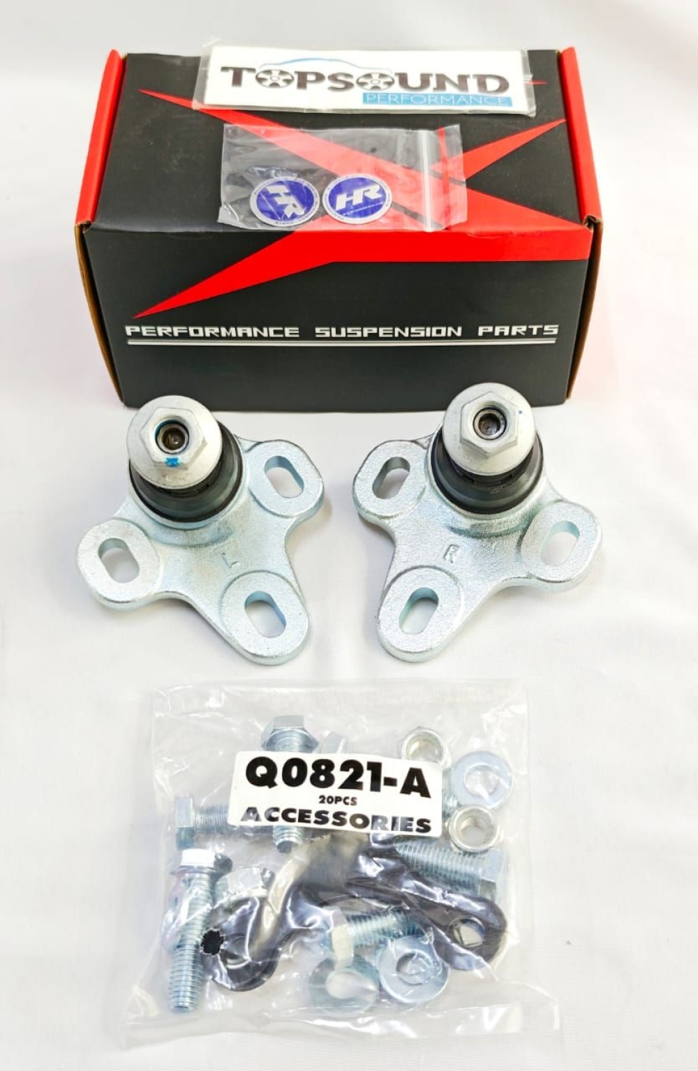 HARDRACE FRONT CAMBER ADJUSTABLE BALL JOINT (Adj Range:+5~ -3mm) FOR VW GOLF MK5 / MK6 / MK7 / MK8