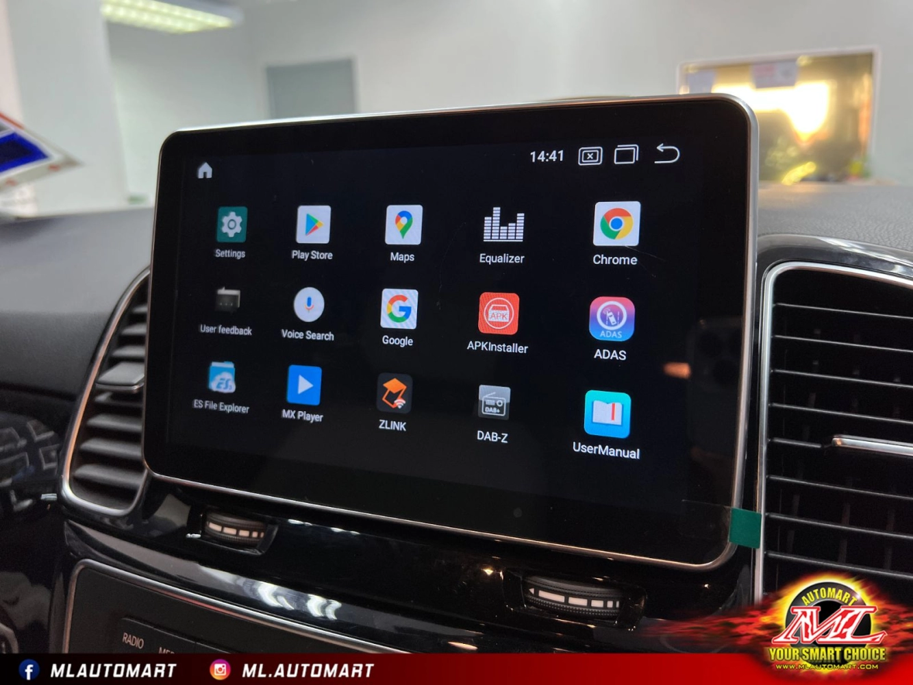 Mercedes Benz GLE Class W166 Android Monitor