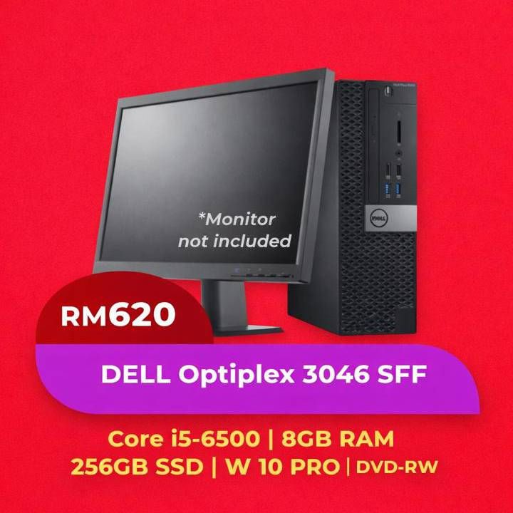 Dell Optiplex 3046 SFF (Refurbished Desktop)