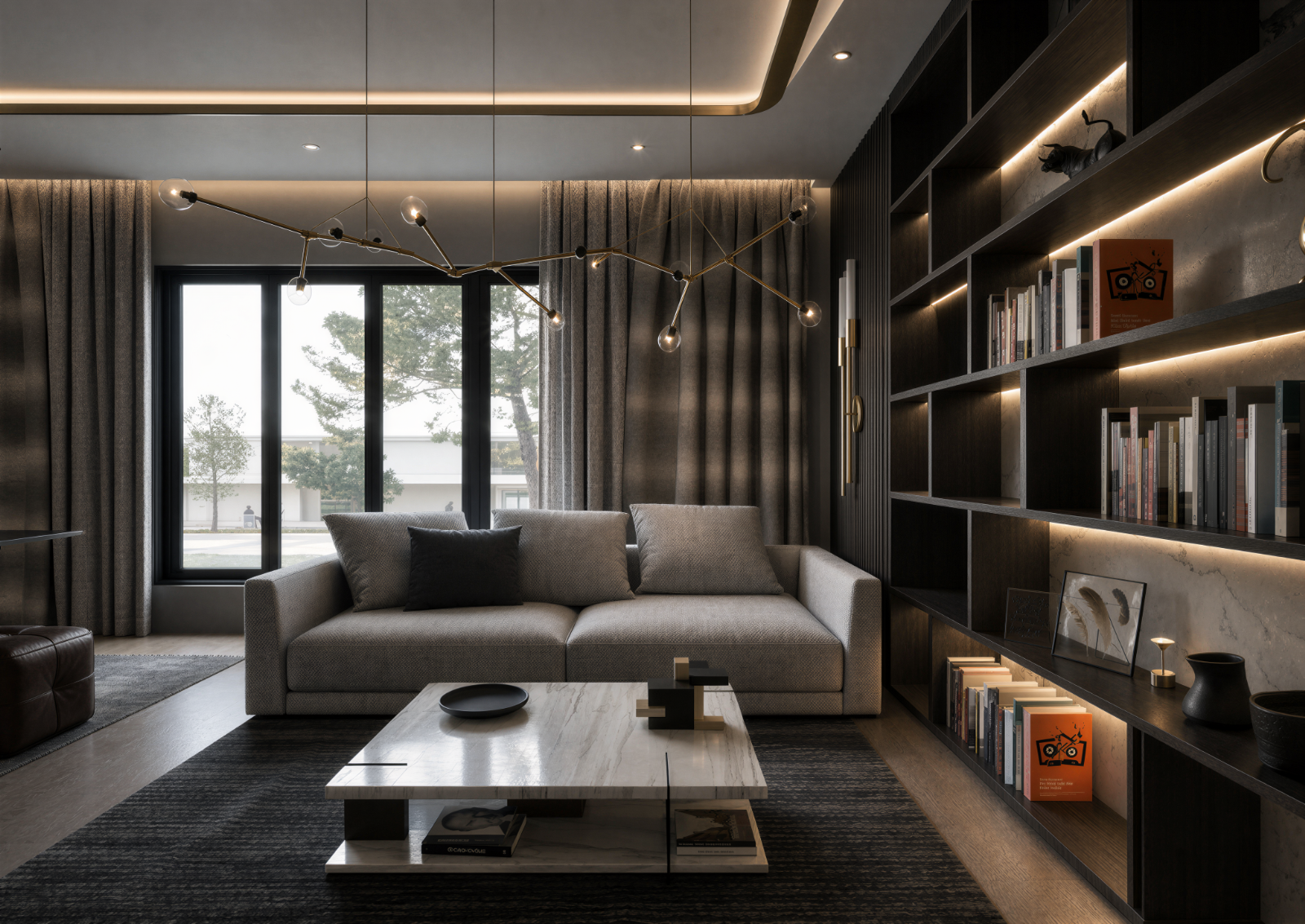 Study room - Isola Villa @ Bungalow | Interior Design in Selangor & KL Now