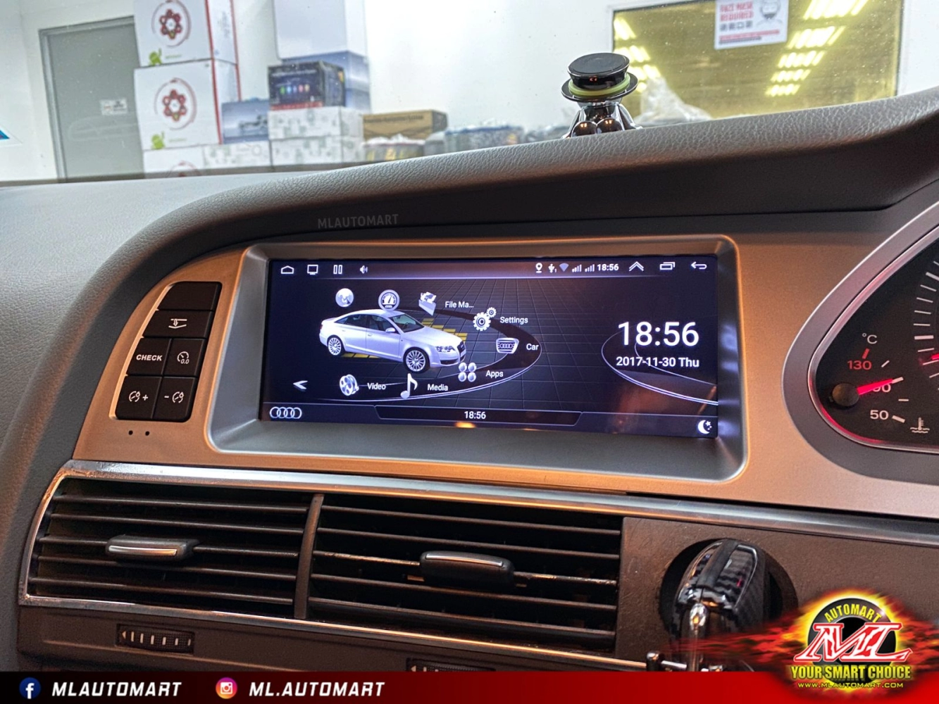 Audi A6 C6 Android Monitor