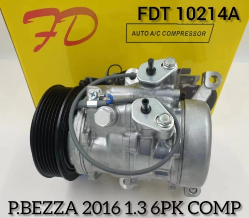 FDT 10214A Perodua Bezza 2016 6PK 1.3 Compressor New