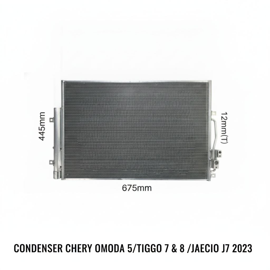 CONDENSER CHERY OMODA 5/TIGGO 7 & 8 /JAECOO J7 2023