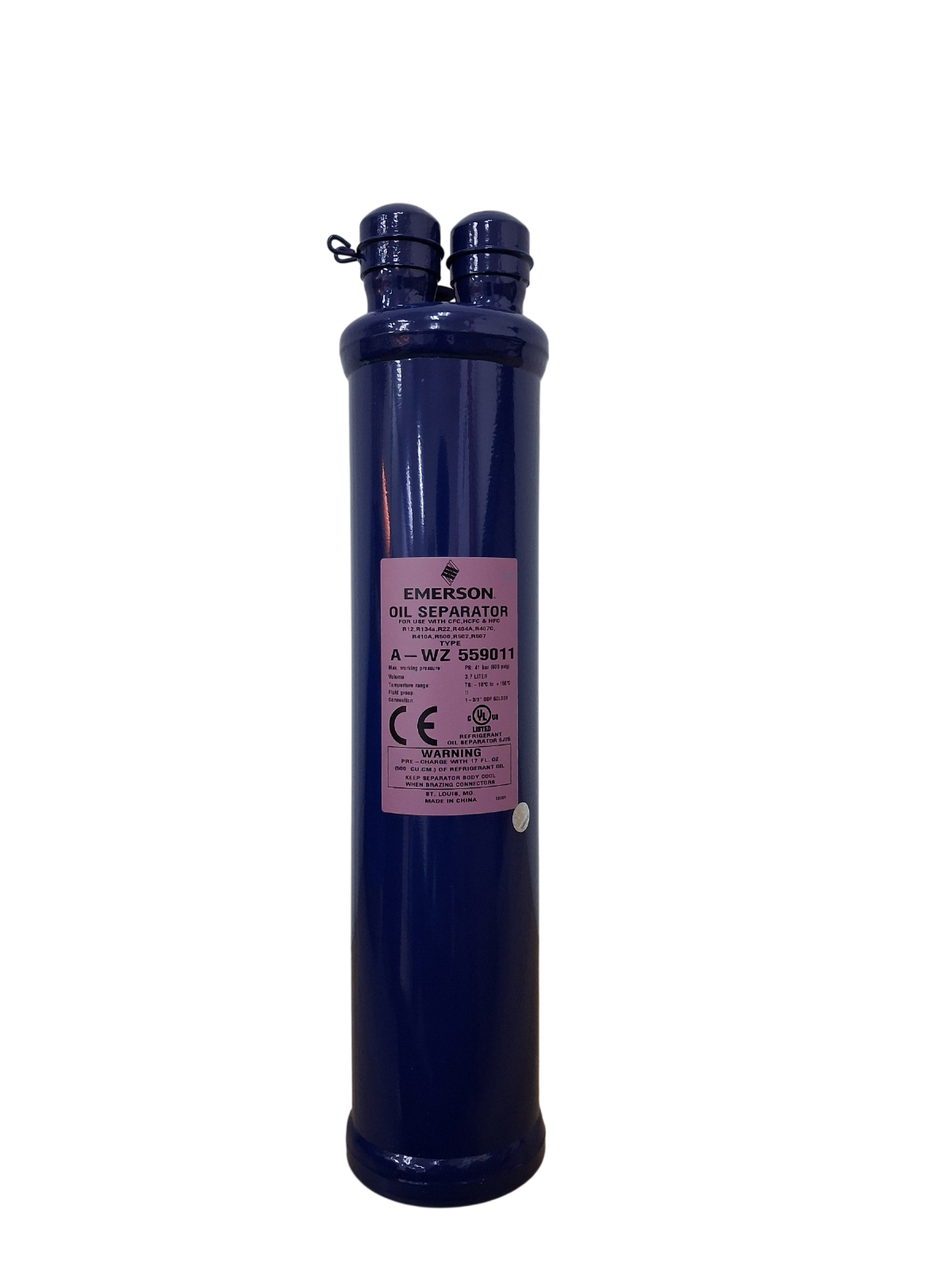 EMERSON FLOW CONTROLS 1 3/8'' A-WZ 5590-11 OIL SEPARATOR (PCN 066670)