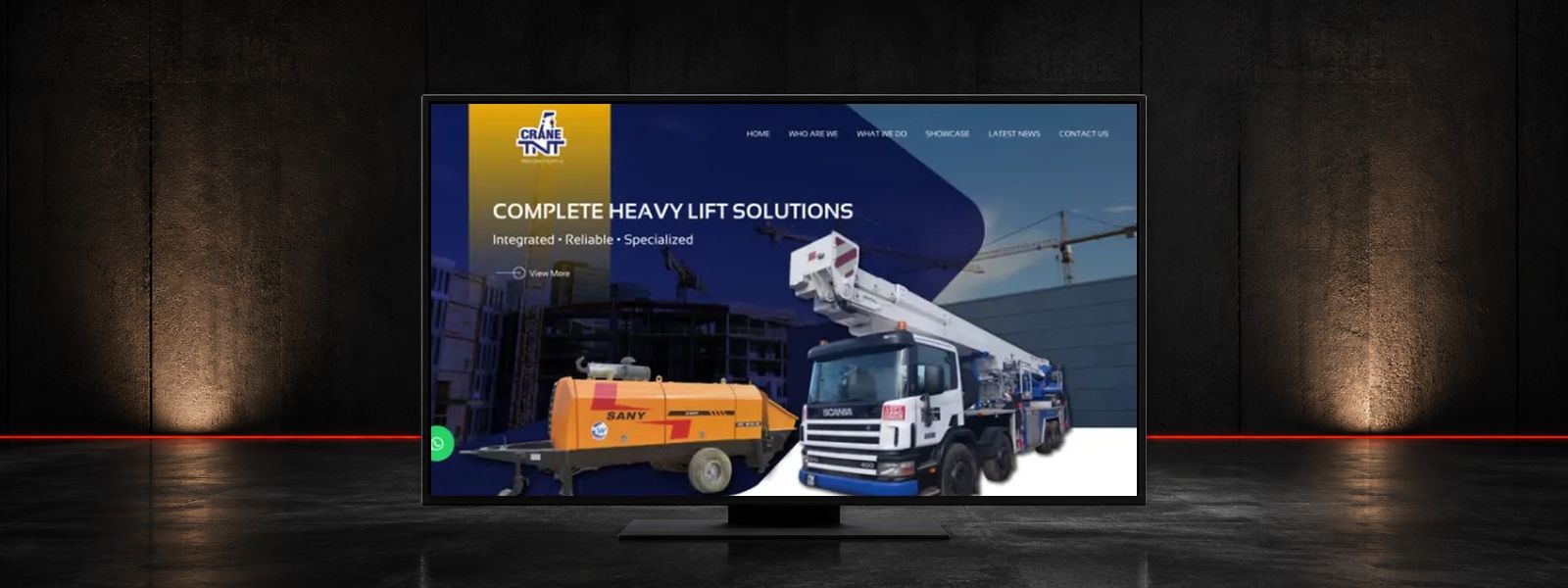 TNT Crane：槟城北海重型吊装网站案例