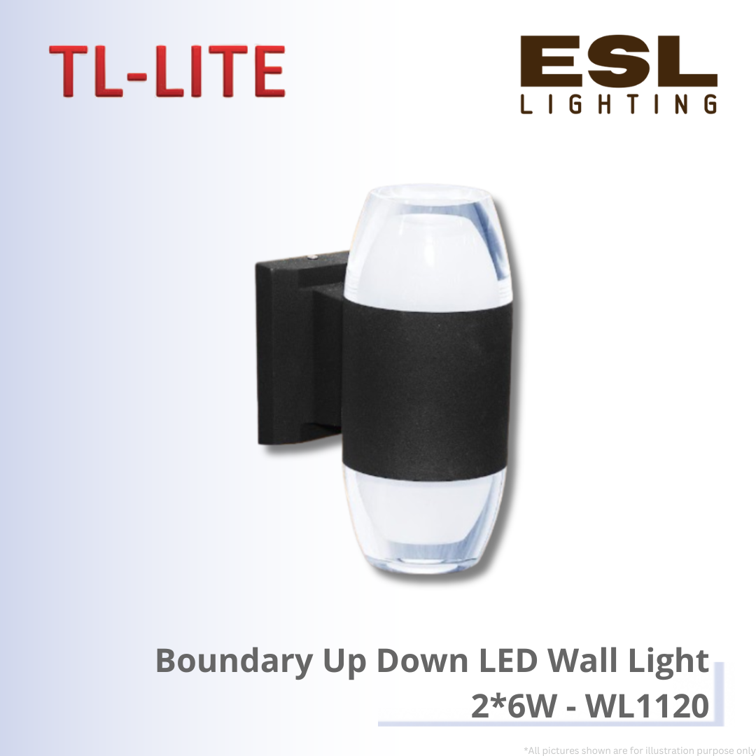 TL-LITE Boundary Up Down LED Wall Light 2*6W - WL1120 IP65