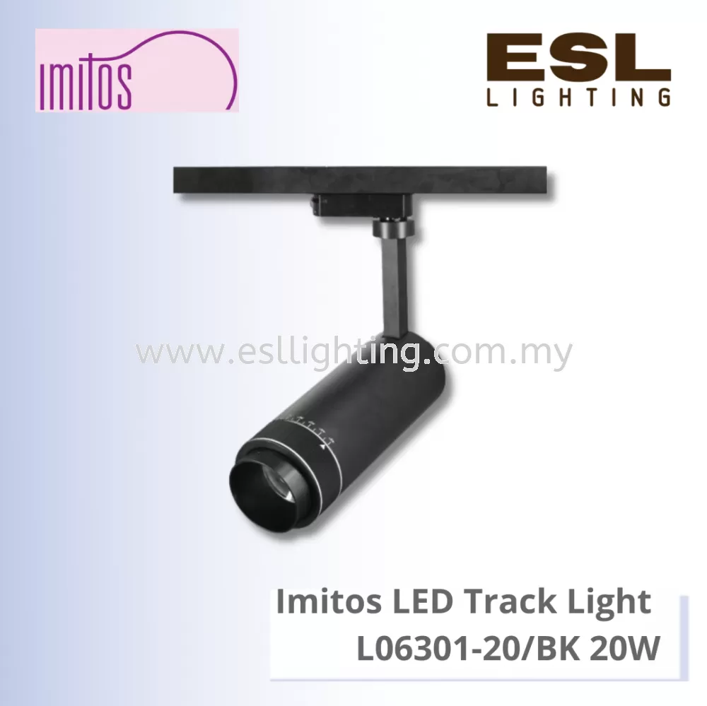 IMITOS LED TRACK LIGHT 20W - L06301-20/BK 20W
