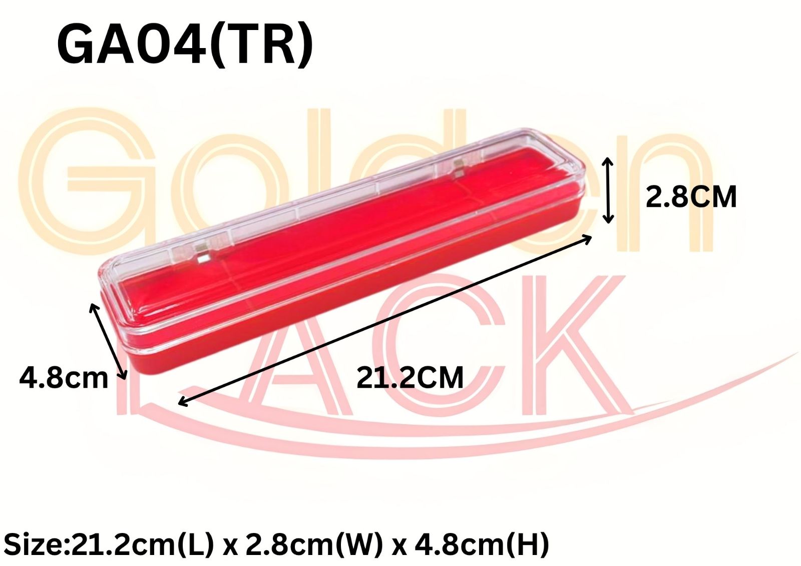 GA04TR-Jewellery Plastic Box