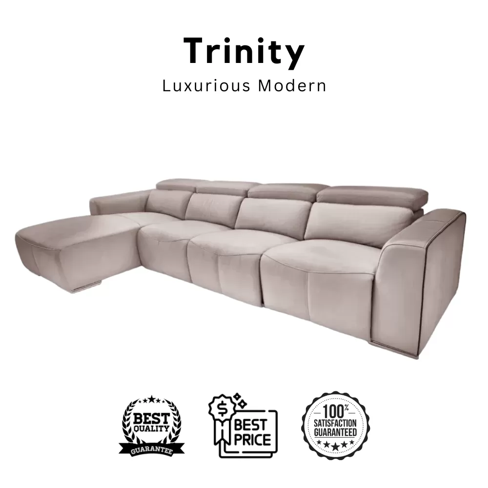 Trinity L Shaped Modern Design Sofa With Motor Power Reclainer High Tech  Fabric (Extra Durable) LIVING ROOM Sofas L Shape SOFA Malaysia, Penang, KL,  Selangor, Bukit Mertajam, Simpang Ampat Supplier, Suppliers, Supply,