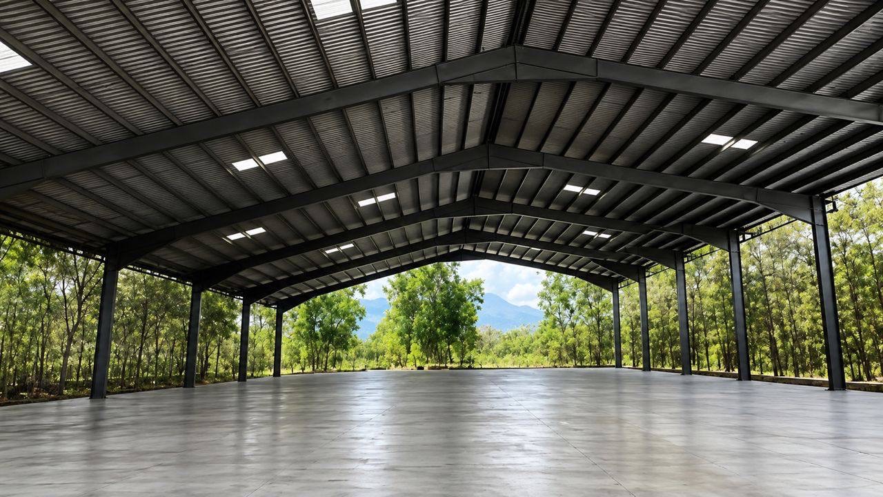 Kulai Industrial Area Open Shed Warehouse For Rent