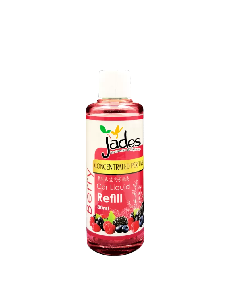 Jades Concentrated Liquid Perfume 80ml - Berry (Air Freshener Car)